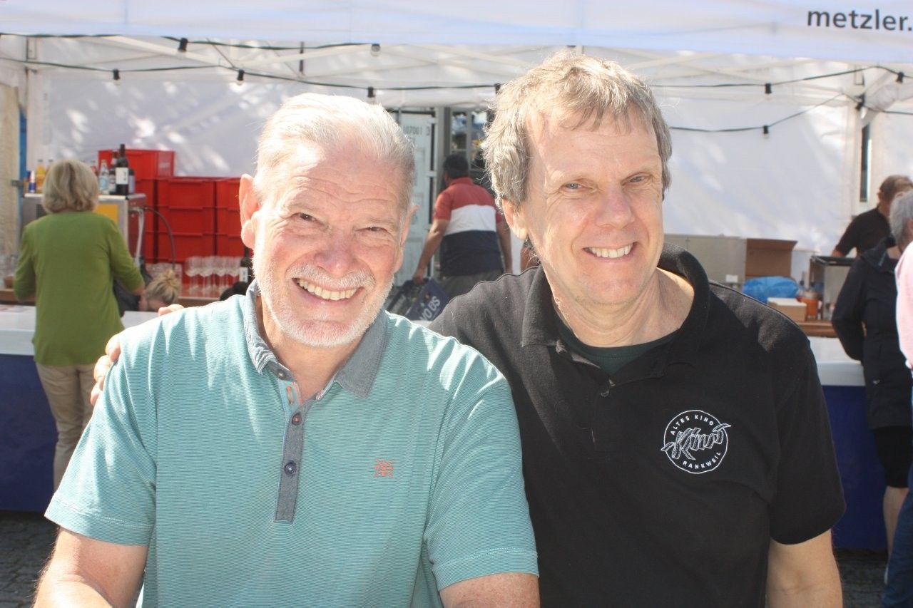 Hugo Bertsch und Norbert Studer.