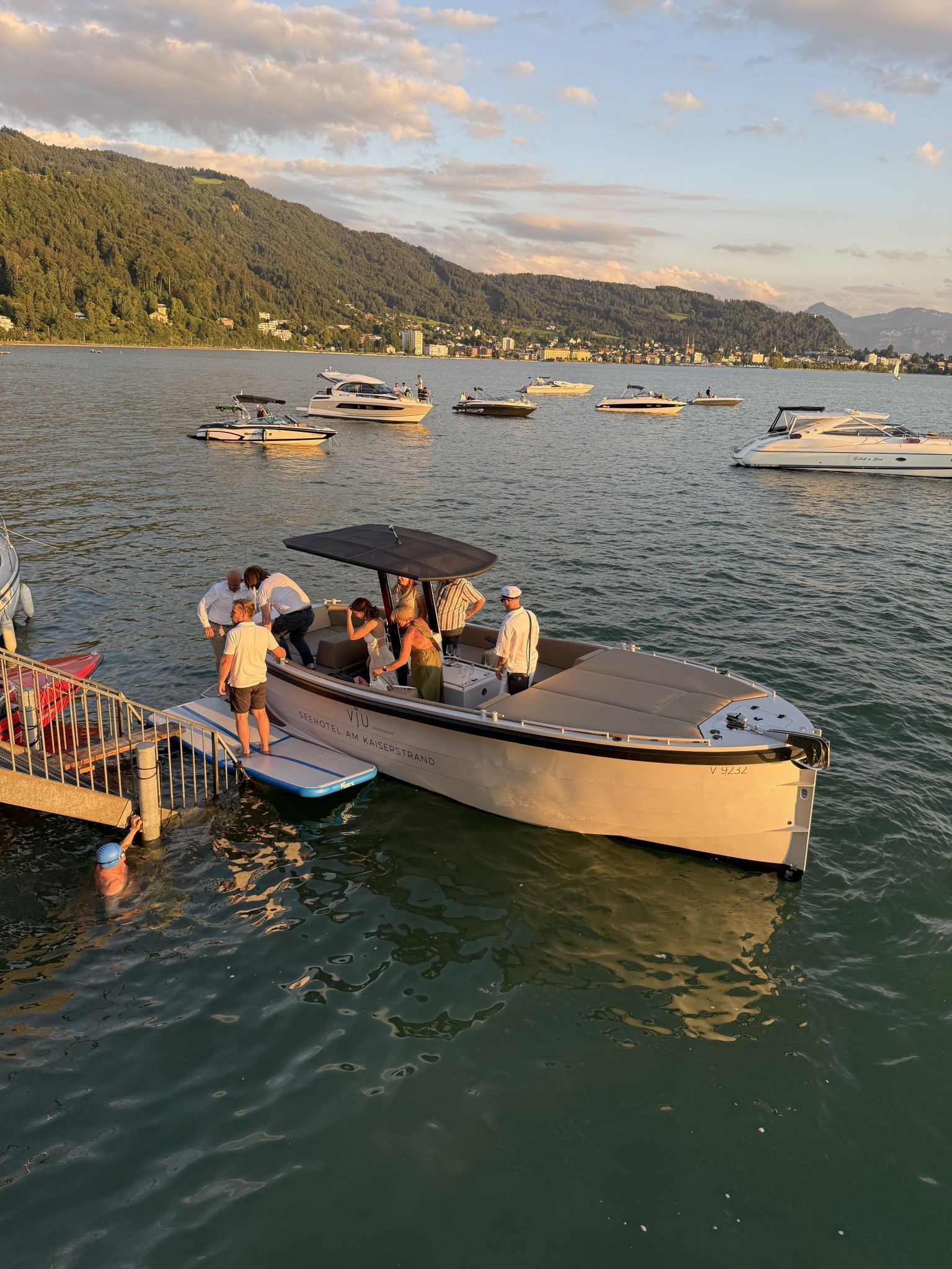 Bootsanlegestelle Seehotel am Kaiserstrand
