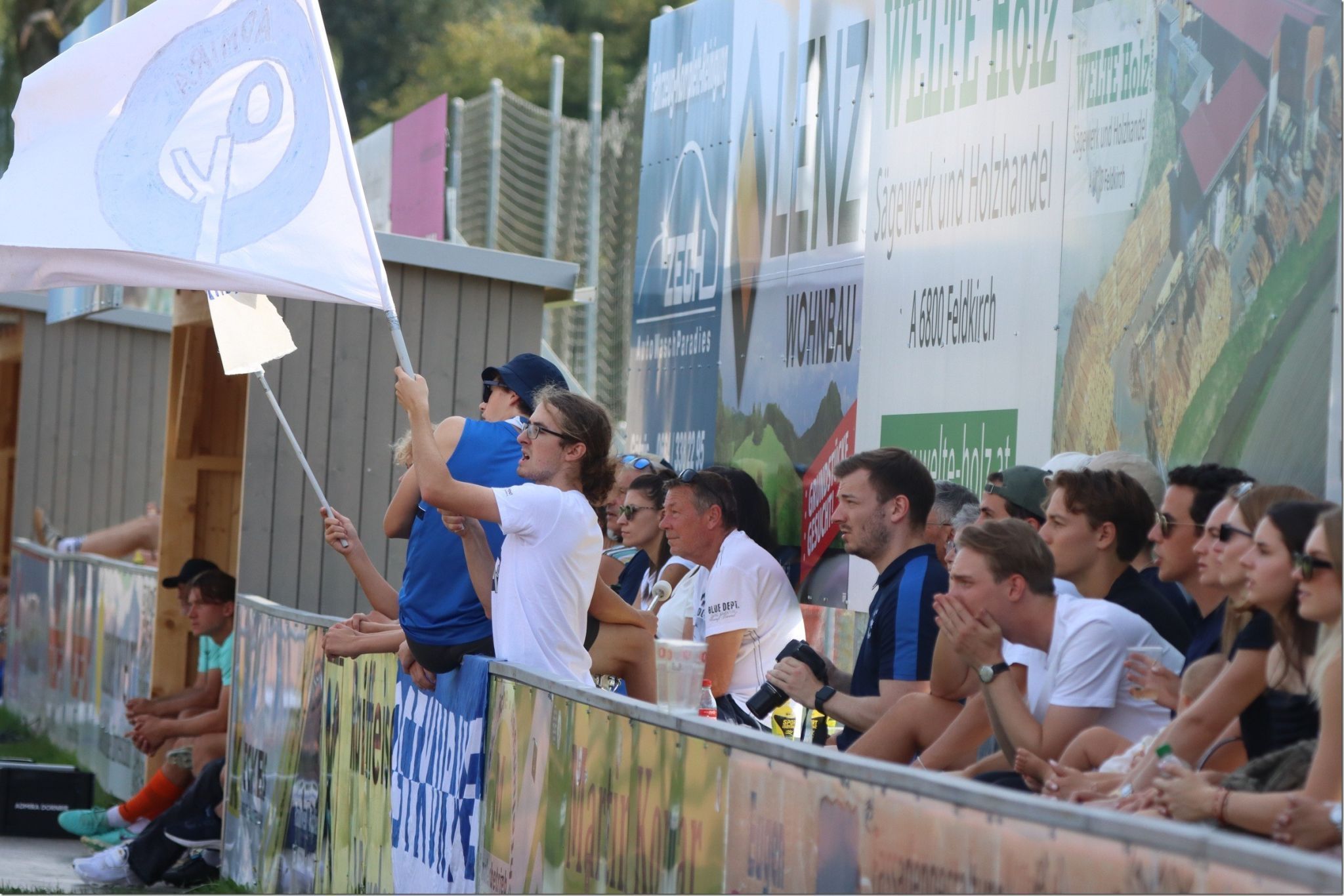 Admira Dornbirn Fans werden für Stimmung sorgen. 