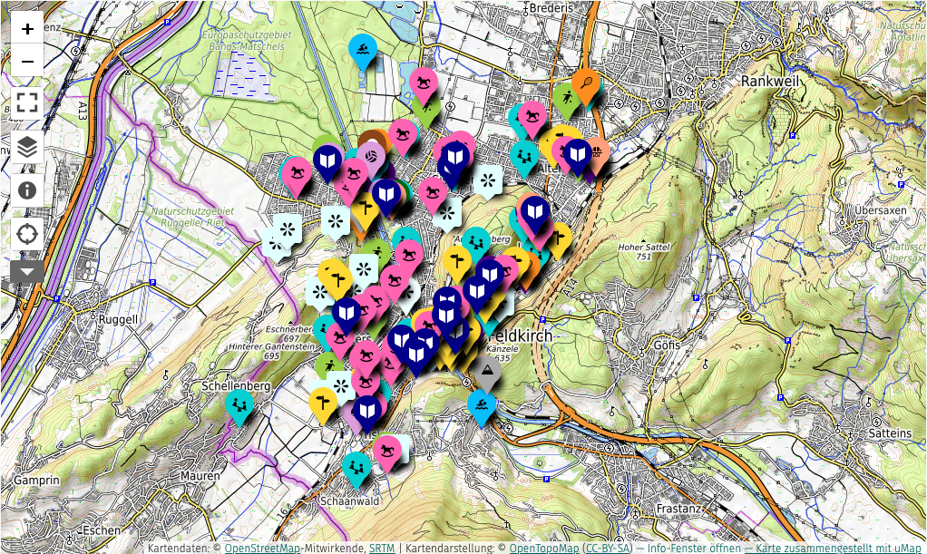 Der Online-Kinderstadtplan zeigt viele kinderfreundliche Angebote – praktisch, übersichtlich und immer aktuell.