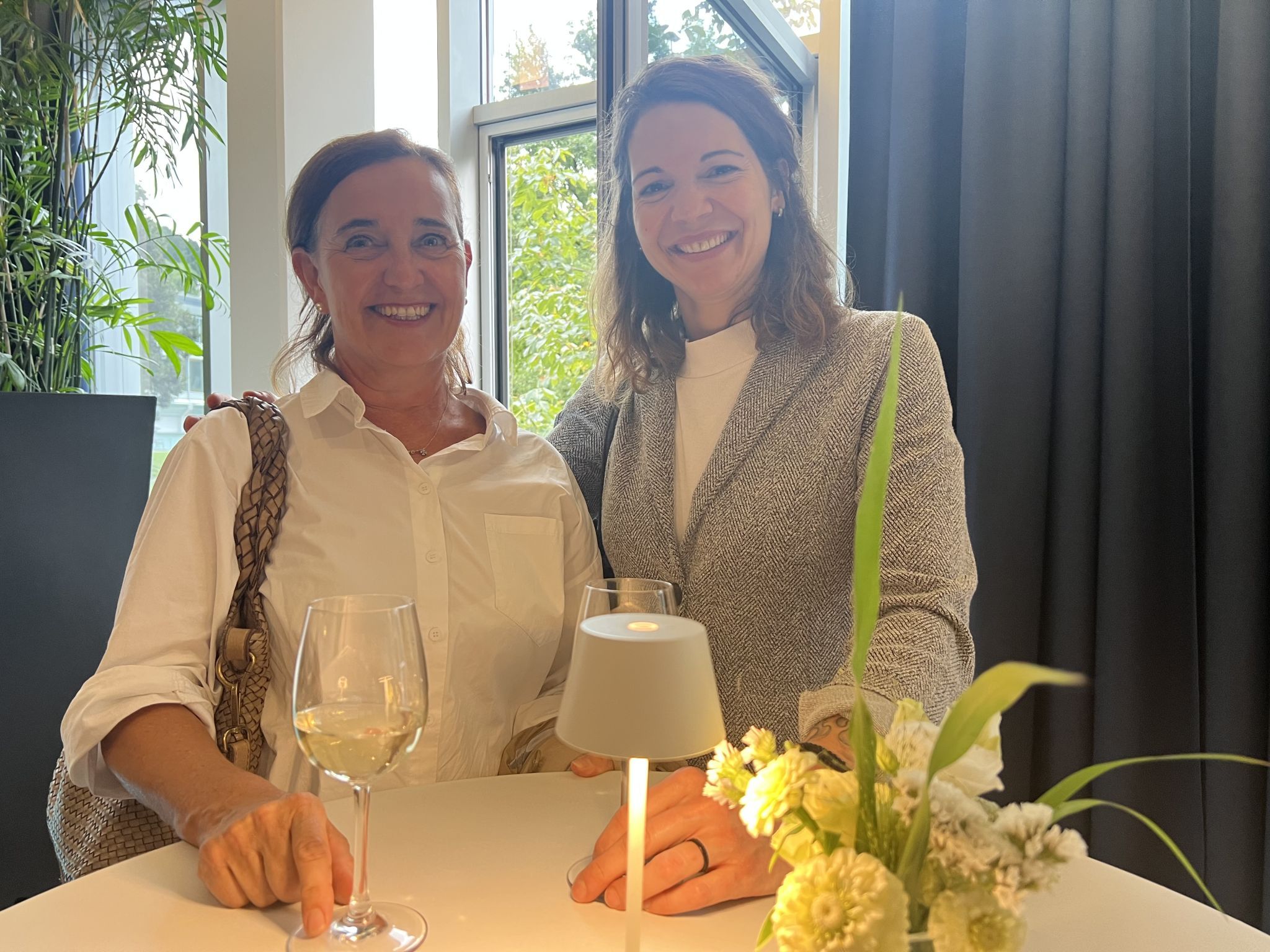 Michaela Cifci und Adriane Vonbank kamen als Gäste vorbei.