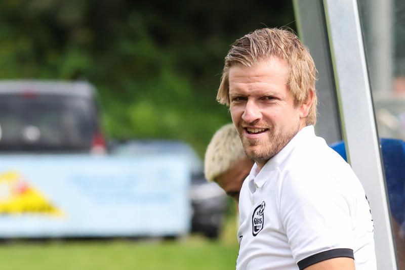 Maximilian Knuth, Göfis Coach kann zufrieden sein. 
