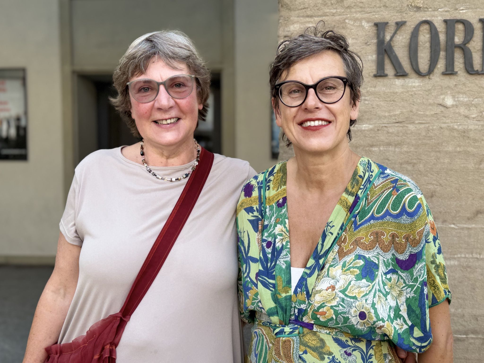 Gabriele Lebmann-Frey und Kulturmanagerin Saskia Schlichting.