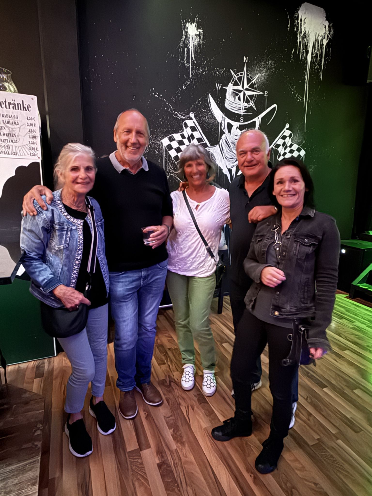 v.l.n.r. Annette und Xaver Sinz, Ingrid Mallin, Pepi Lins, Petra Bechter