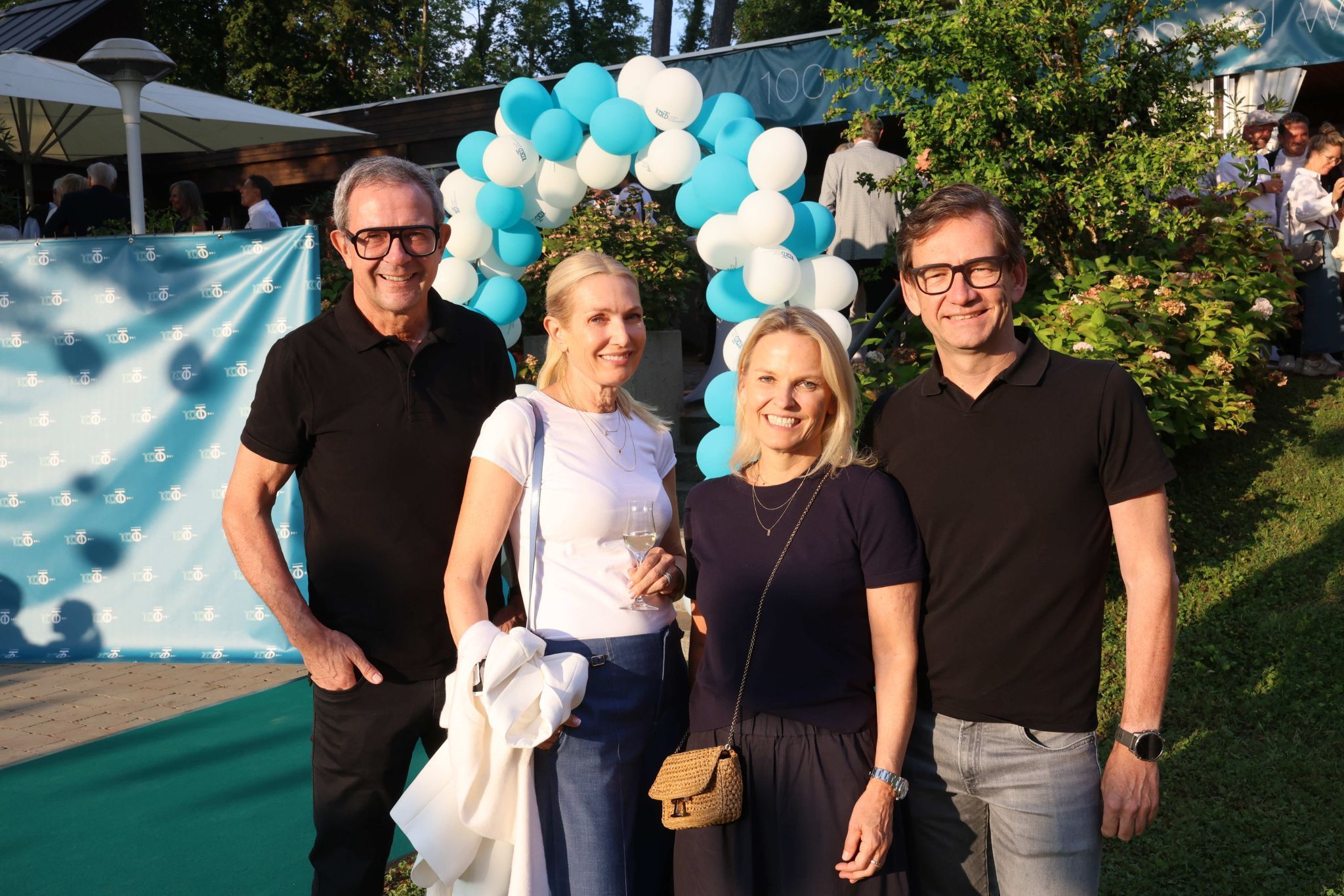 Bernhard Ölz, Andrea Peter, Birgit und Wolfgang Rüf.