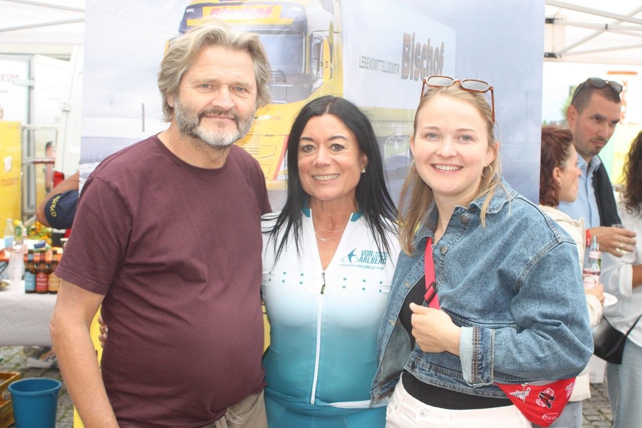 Kathrin Haller, Elke Böhler (Bischof Transporte) und Richard Haller von Haller&Partner.
