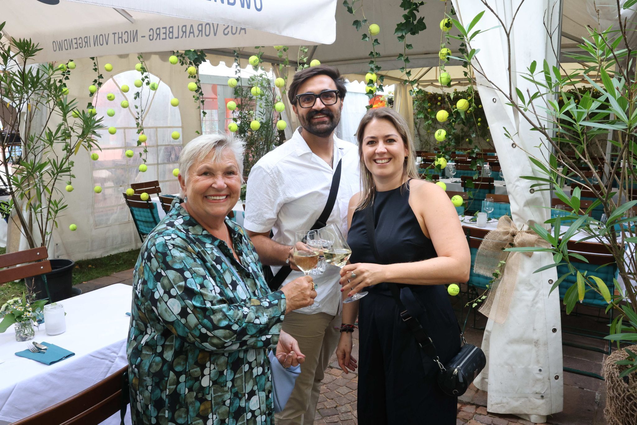 Francoise und Joel Paszek, Jasmin Feurle.