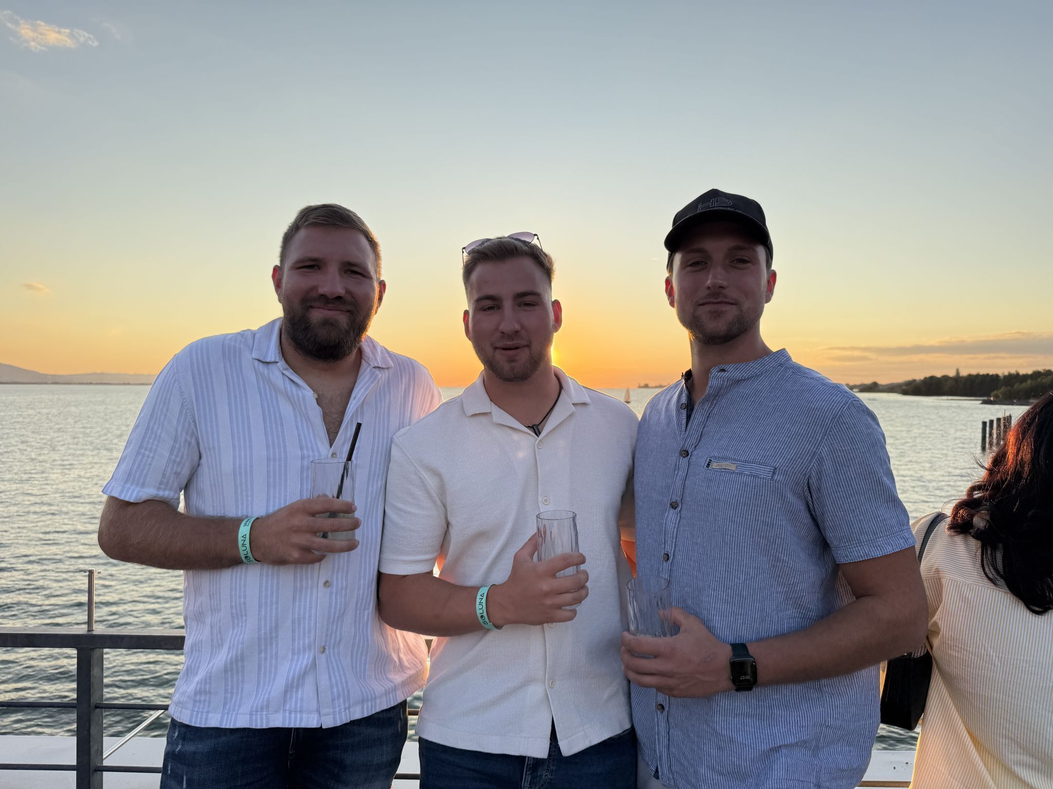 Leon Immler, Elias Gabriel, Oliver Barry (v.l.)