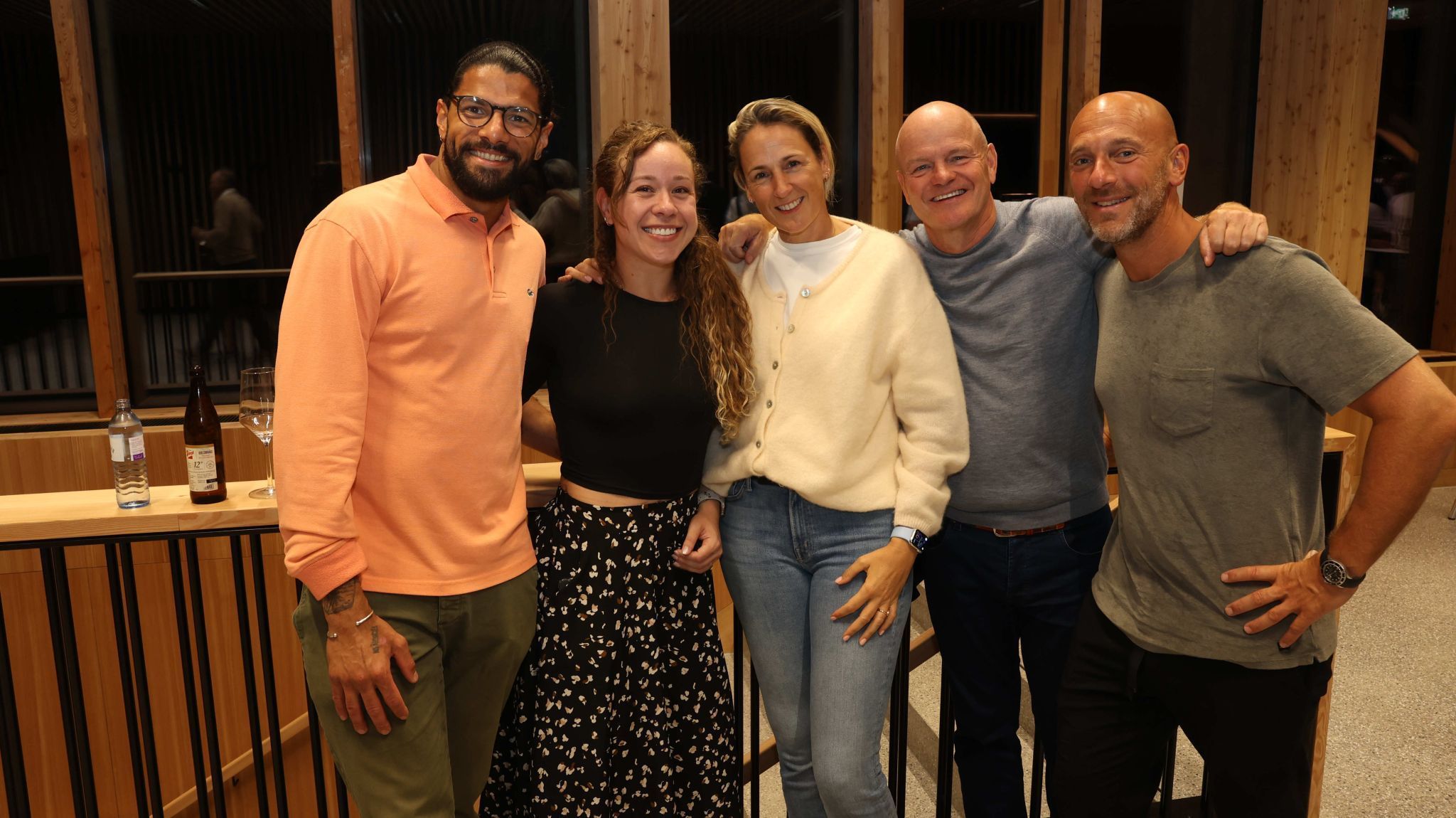 Angelo Diaz, Fabiana Colombo, Lulu und Edi Vermeer sowie Ralph de Vries aus Amsterdam. 