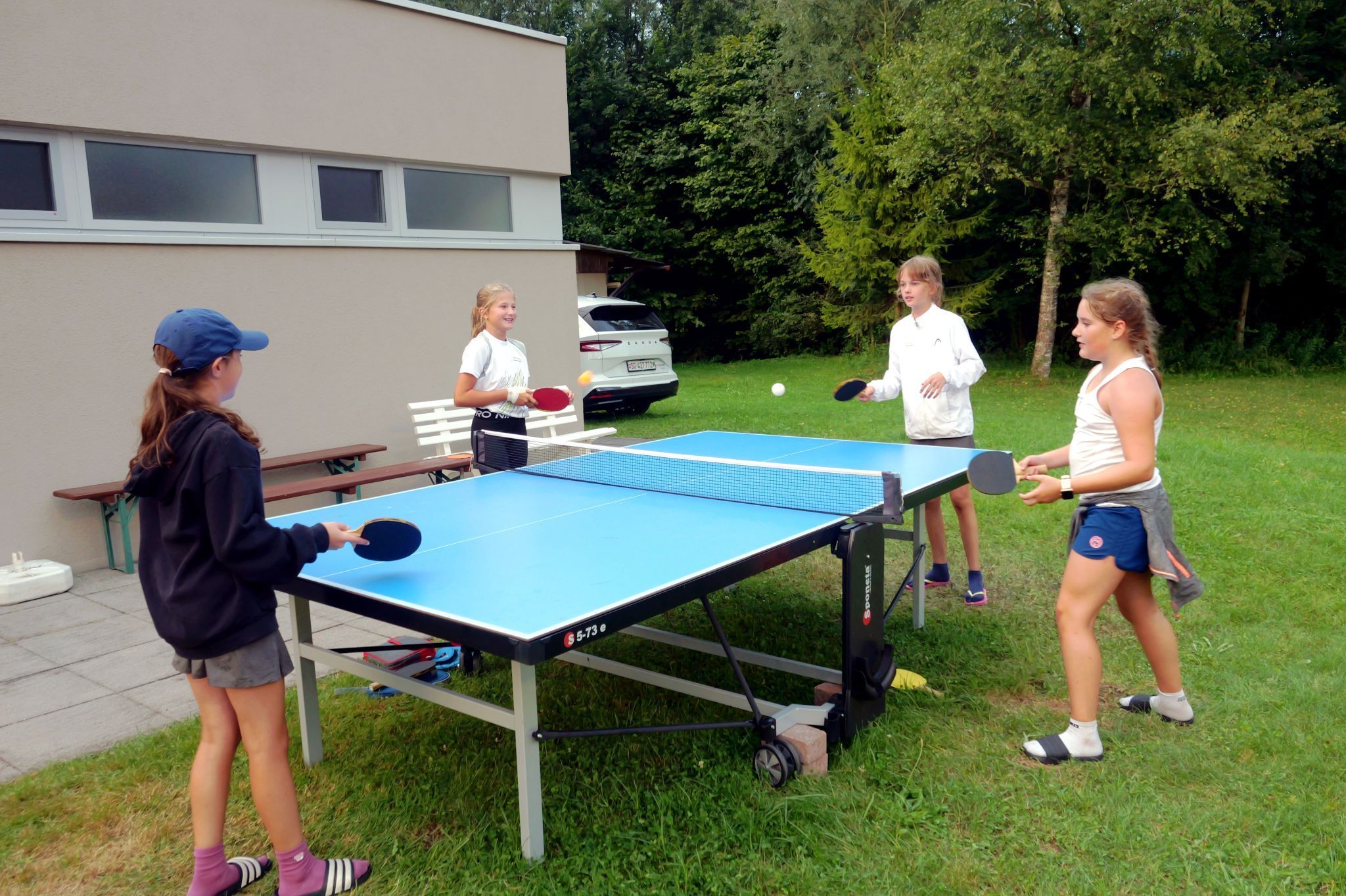 Ein Tischtennis-Match in Ehren konnte niemand verwehren.