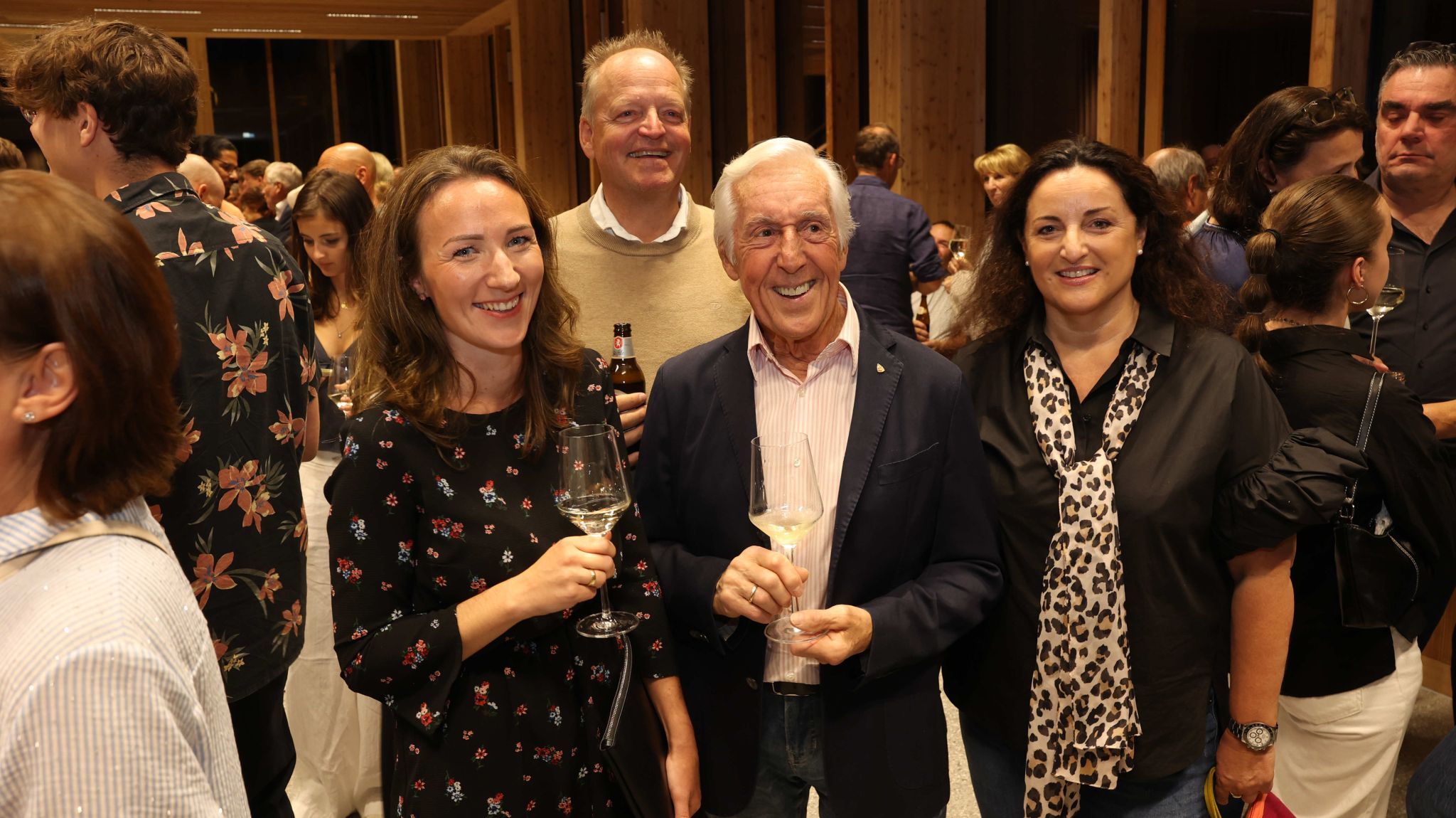 Niki Würfel, Stefan Muxel, Günter Pfefferkorn und Petra Pfefferkorn-Walser.