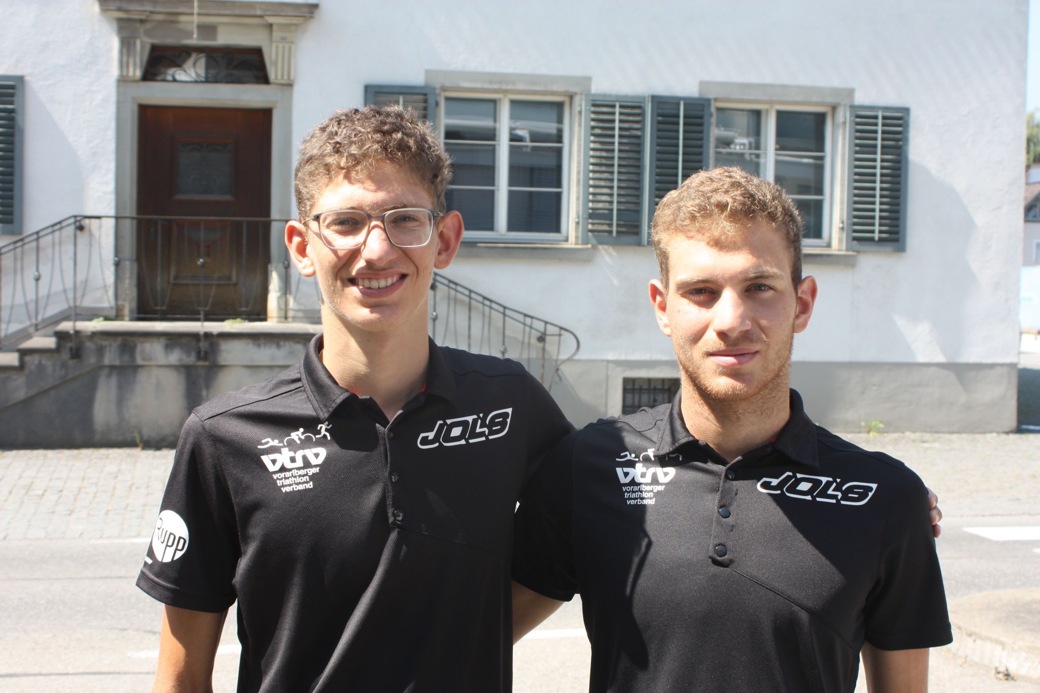 Samuel (l.) und Noah Künz aus Feldkirch haben Olympia-Teilnahme im Visier.