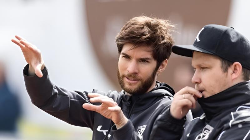 Manuel Gunz ist Au-Trainer. 