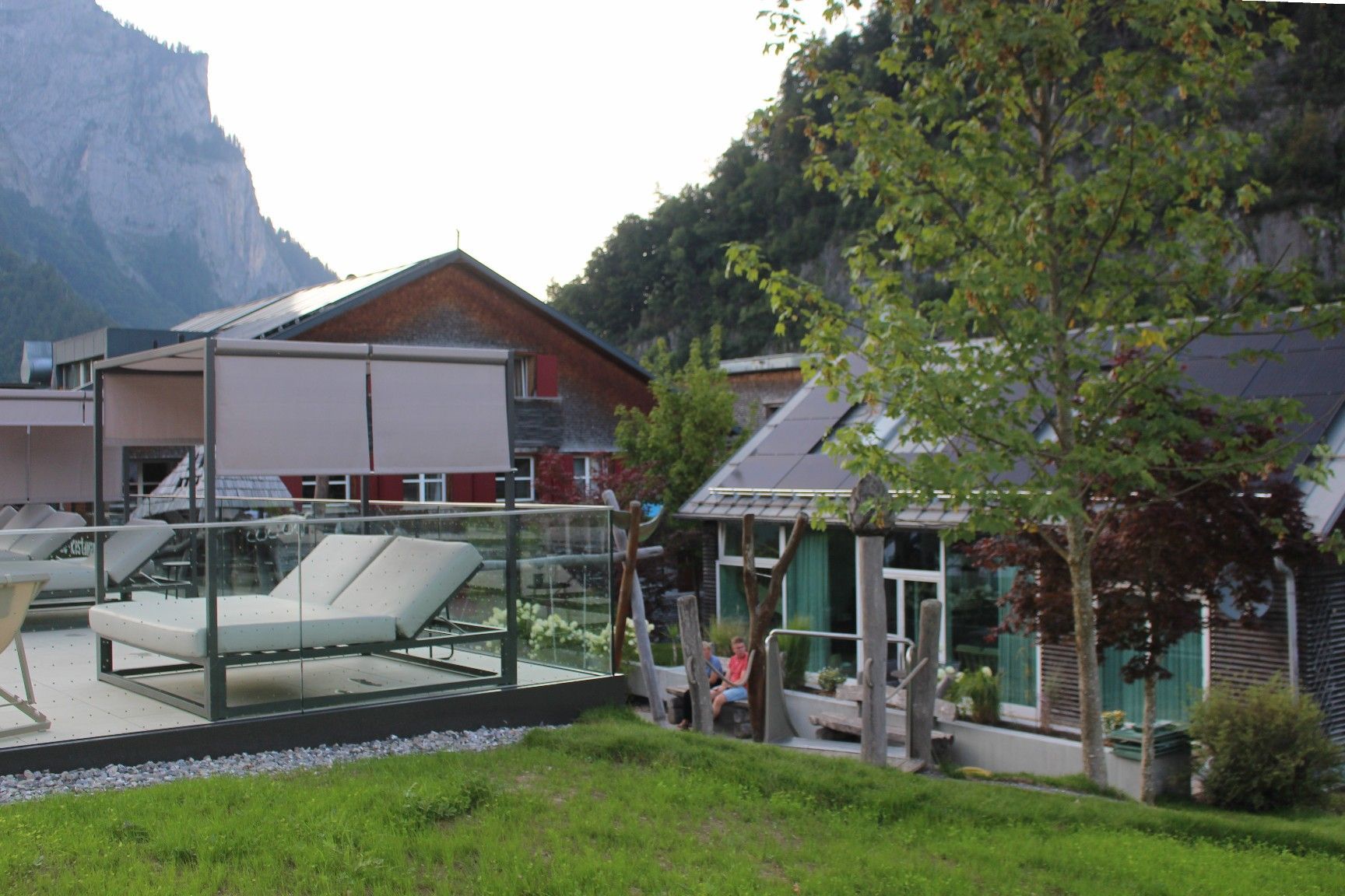 Vielfältige „Wasserspiele“ standen im Mittelpunkt der Baumaßnahmen im Hotel Post. Auch die Außenanlage erfuhr ein gründliches Upgrade.