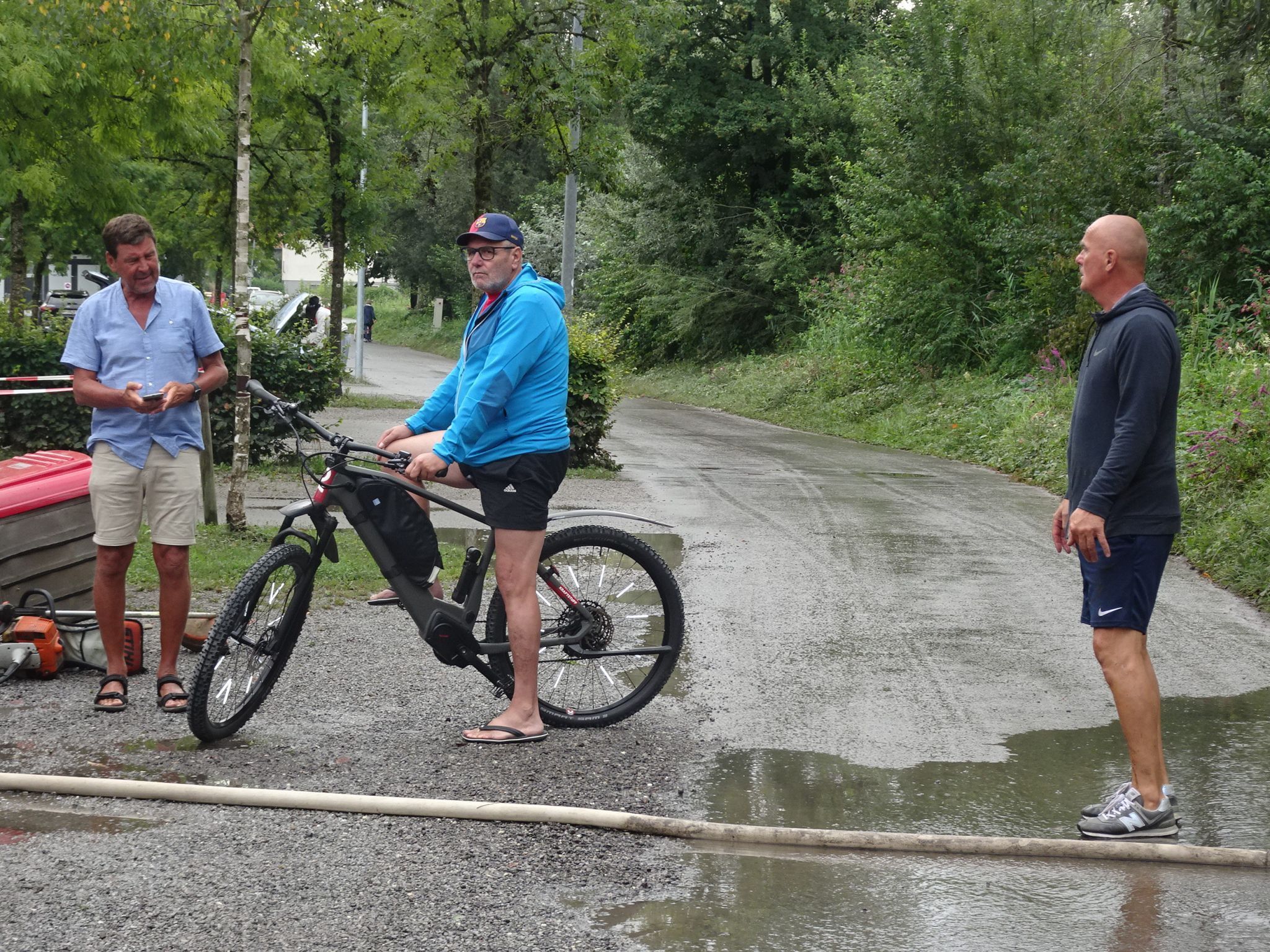 Das Forach war wieder einmal besonders stark vom Hochwasser betroffen. 