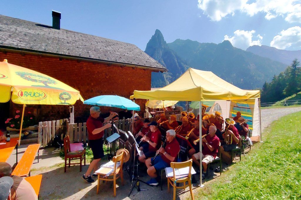Musik auf allen Hütten begeisterte