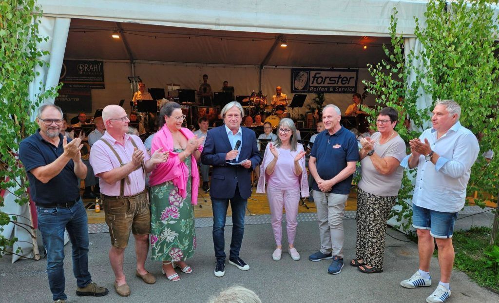 Ehrenzeichen der Gemeinde Lochau in Gold für Wolfram Baldauf