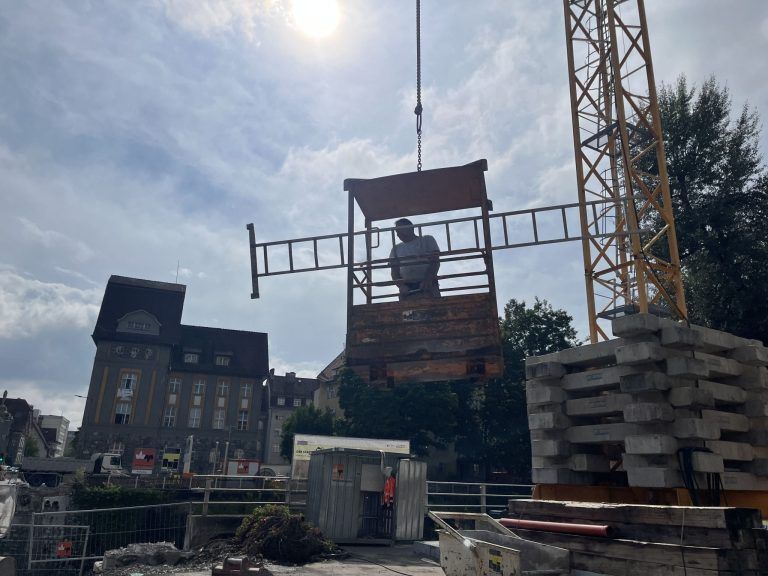 Update Bauarbeiten Montfortbrücke; Abbruch Montfortbrücke