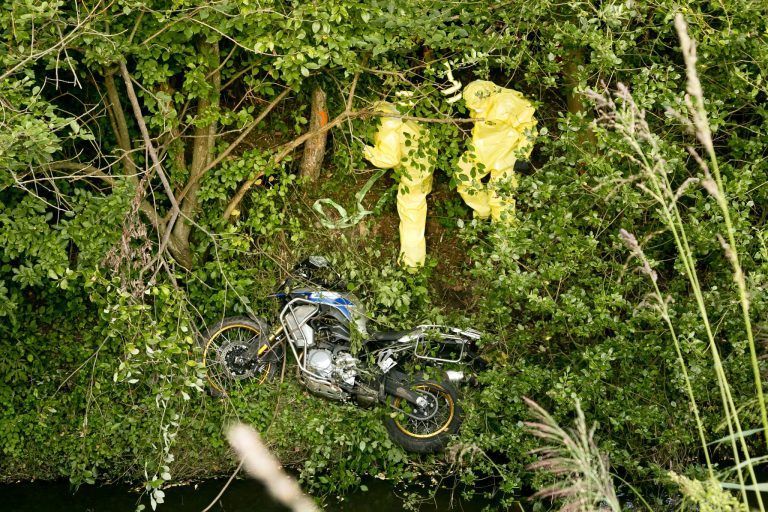 Koblach am 12.8.2025 VU Verkehrsunfall,auf der L 55, Hoehe Kilo