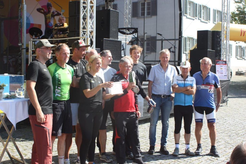 Erfolgreiches Benefizradeln in Rankweil: 2628 Kilometer und 10.000 Euro für den guten Zweck