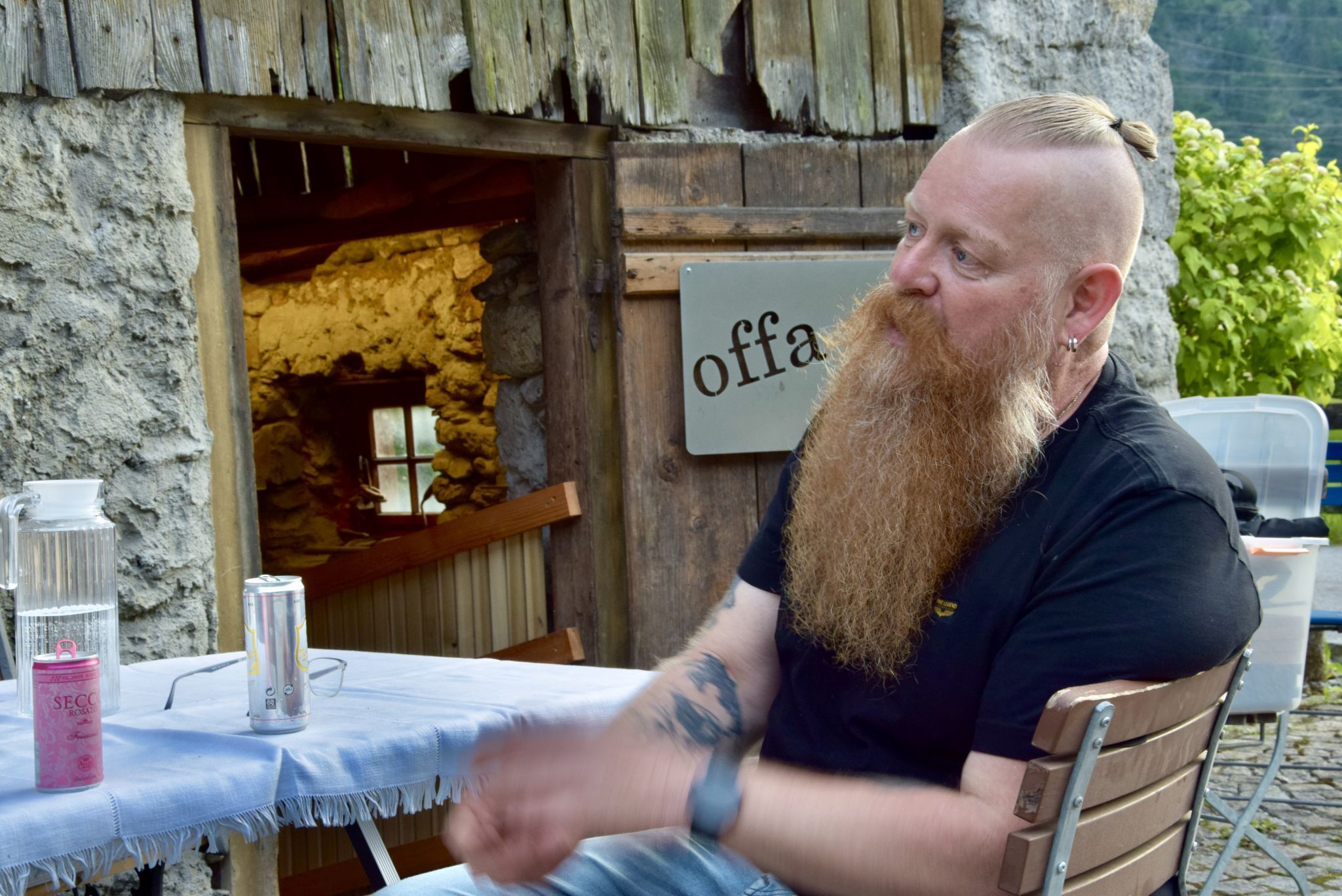 Der Bludenzer Intarsienkünstler Markus