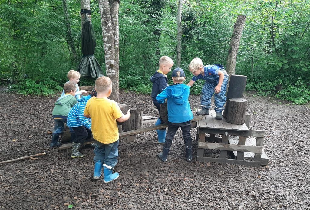 Wenn Kinder sich in der Natur austoben