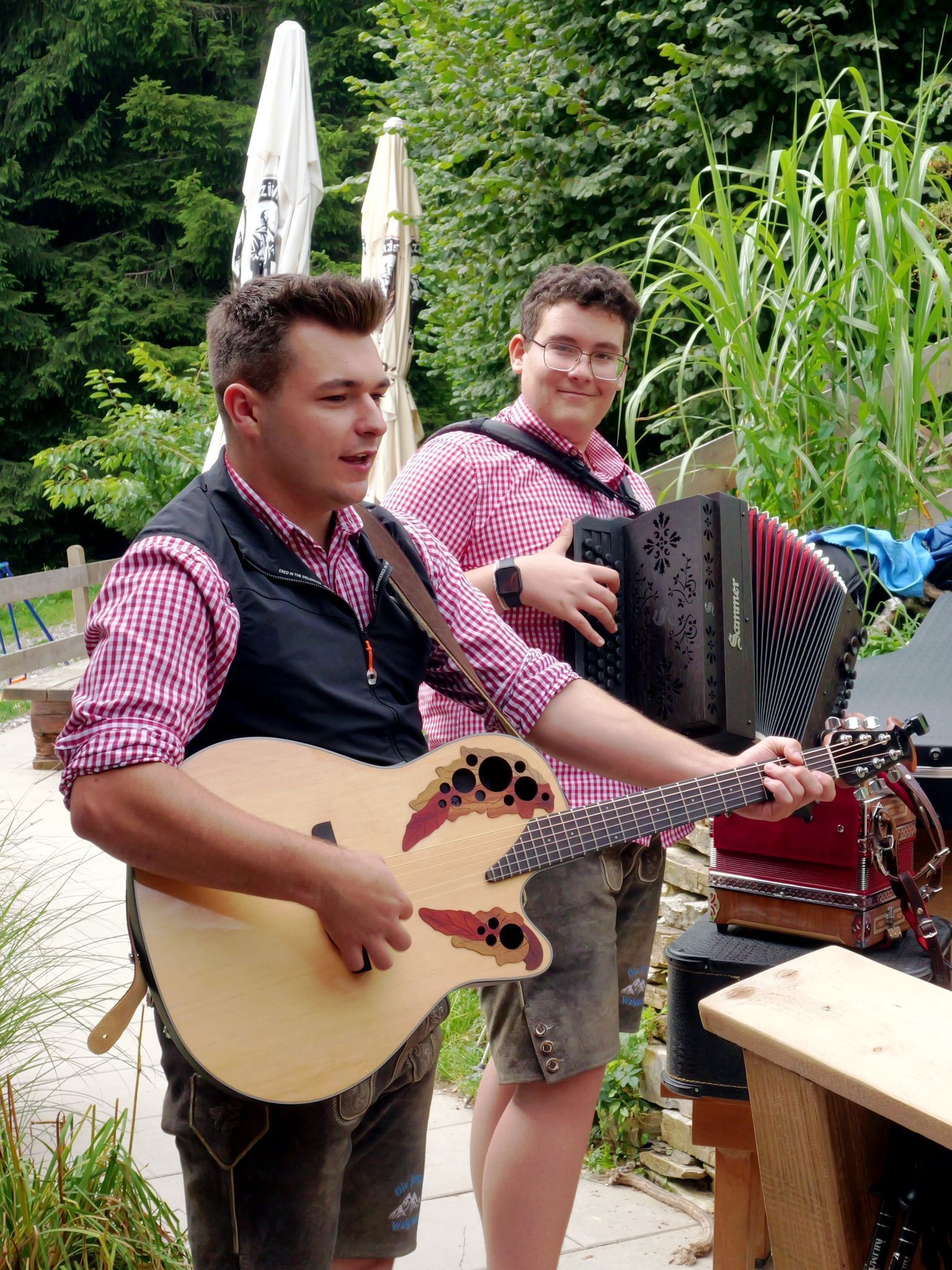 Die schönsten Melodien der Berge erklangen auf der Feldkircher Hütte.