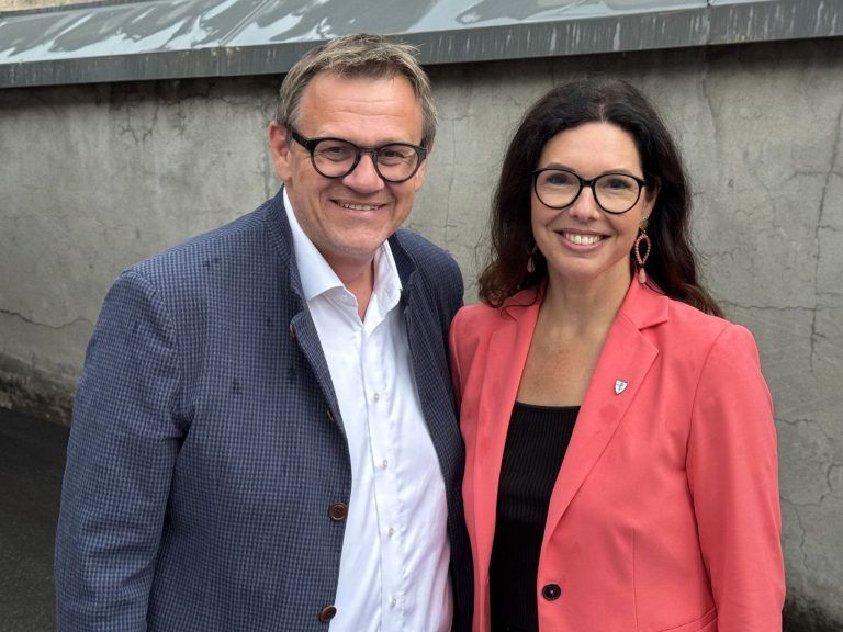 Kurzfilme aus aller Welt: Bundesrat Christoph Thoma und Vizebürgermeisterin Andrea Mallitsch.