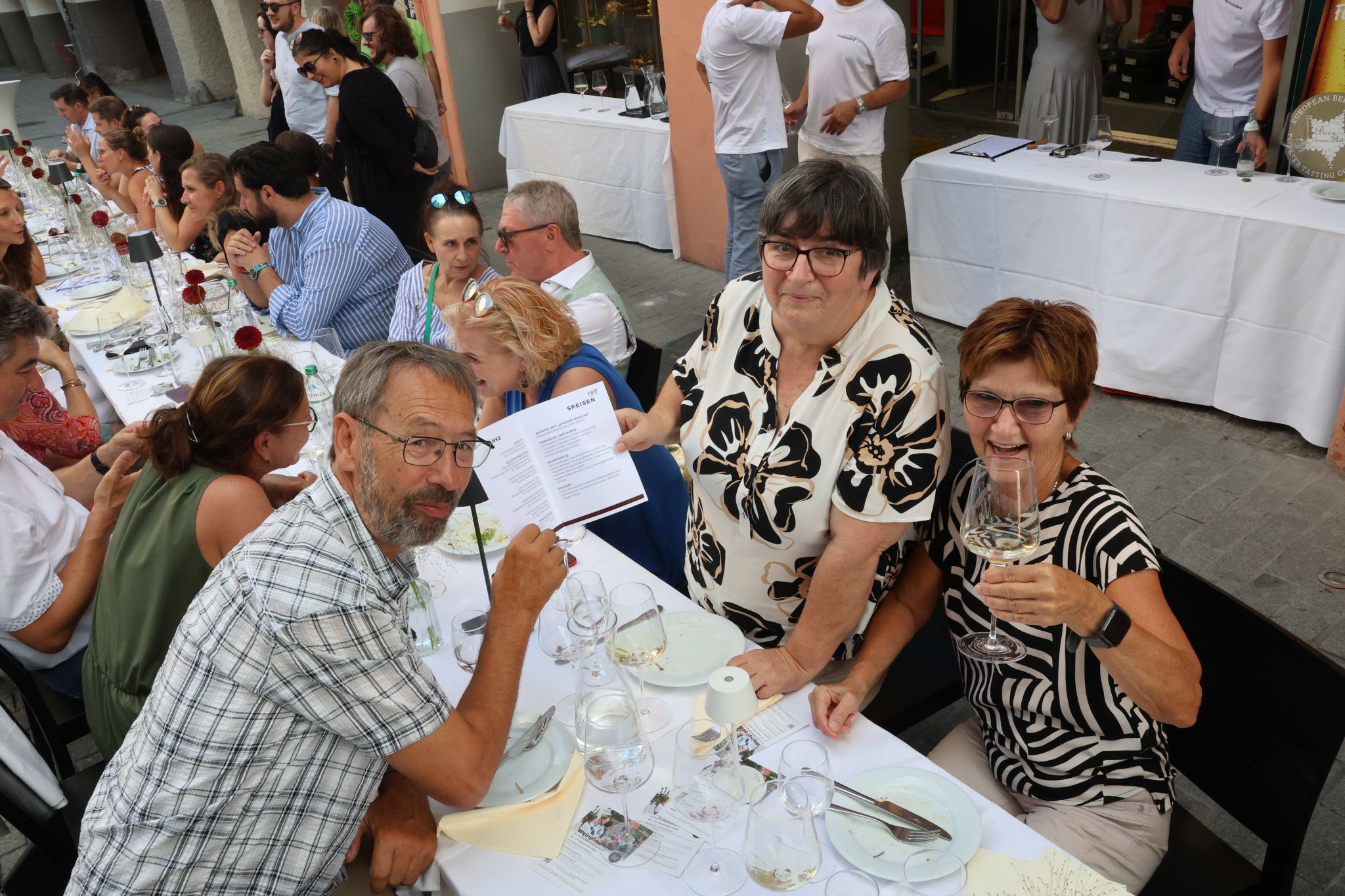Nobi und Gabi Bertsch, Doris Ecker.