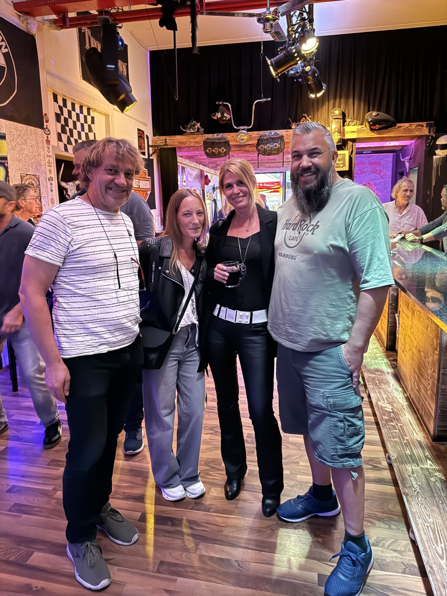 v.l.n.r. Harald Moritz, Martina Elbs, Birgit  Heinzl, Martin Eisenbach