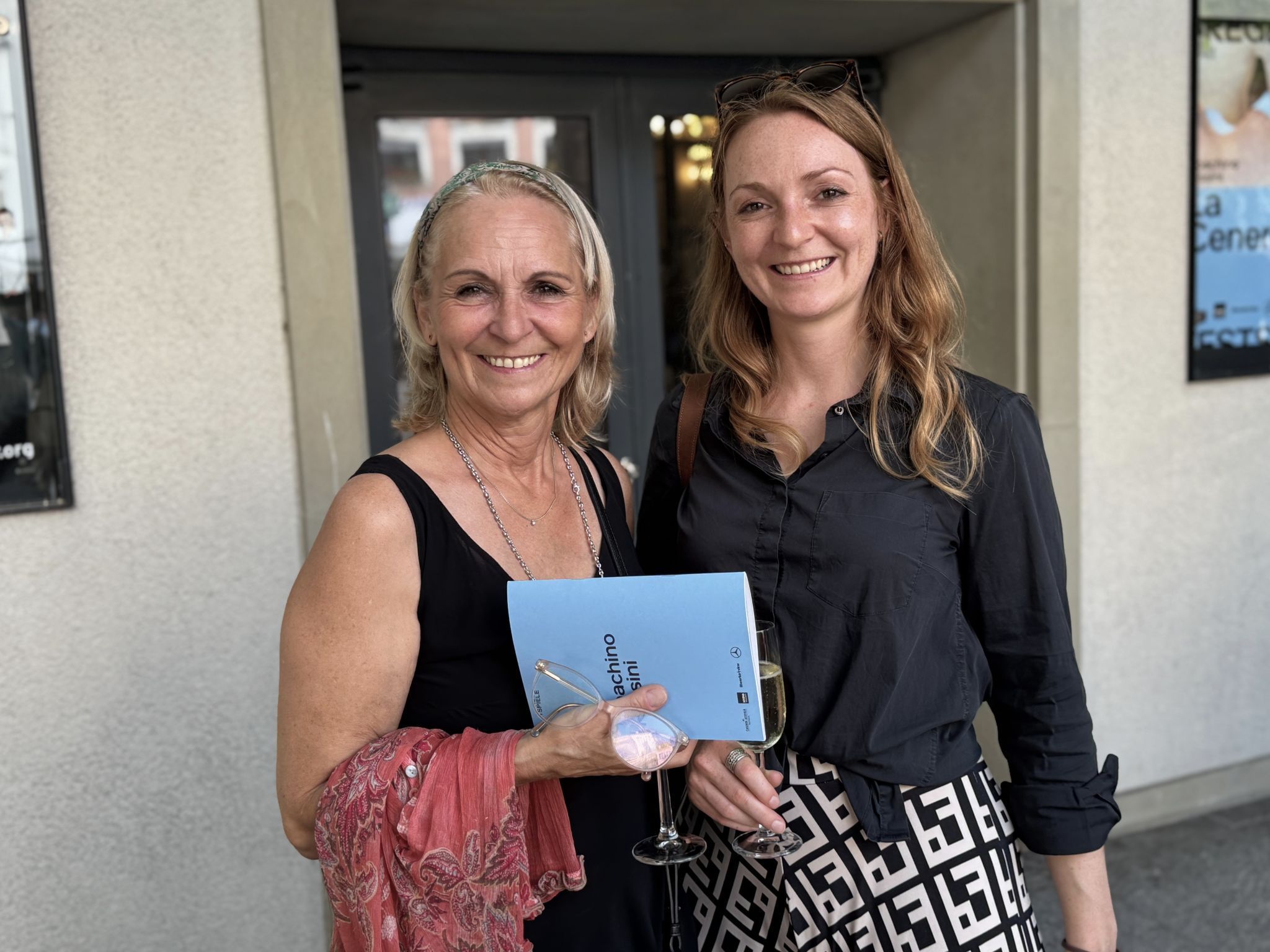 Musikbegeistert: Michaela Dür mit Tochter Lisa Blum.