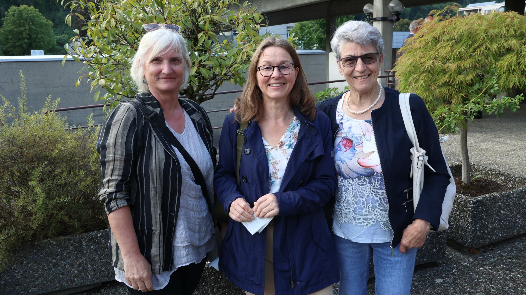 Xenia Ammann, Christine Steiner und Josefine Steiner.