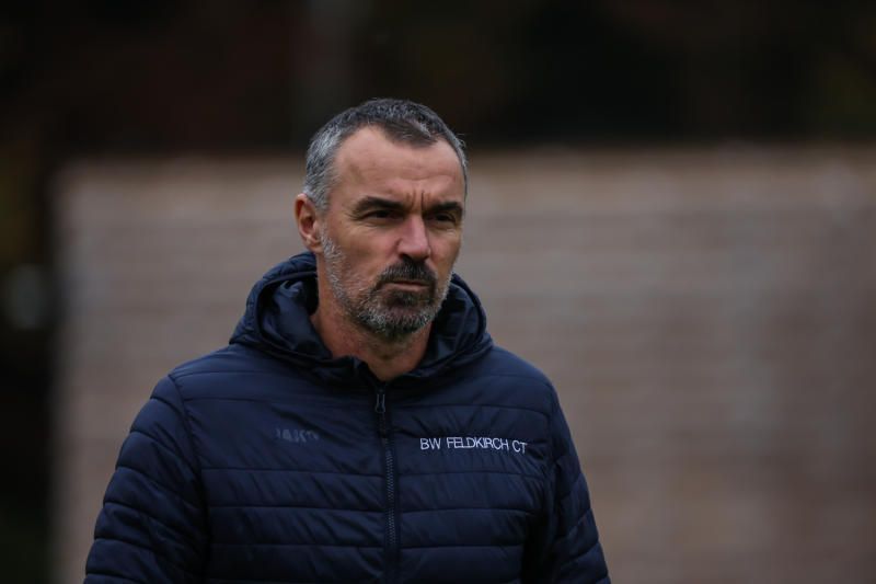 Feldkirch Trainer Oliver Schnellrieder war enttäuscht. 