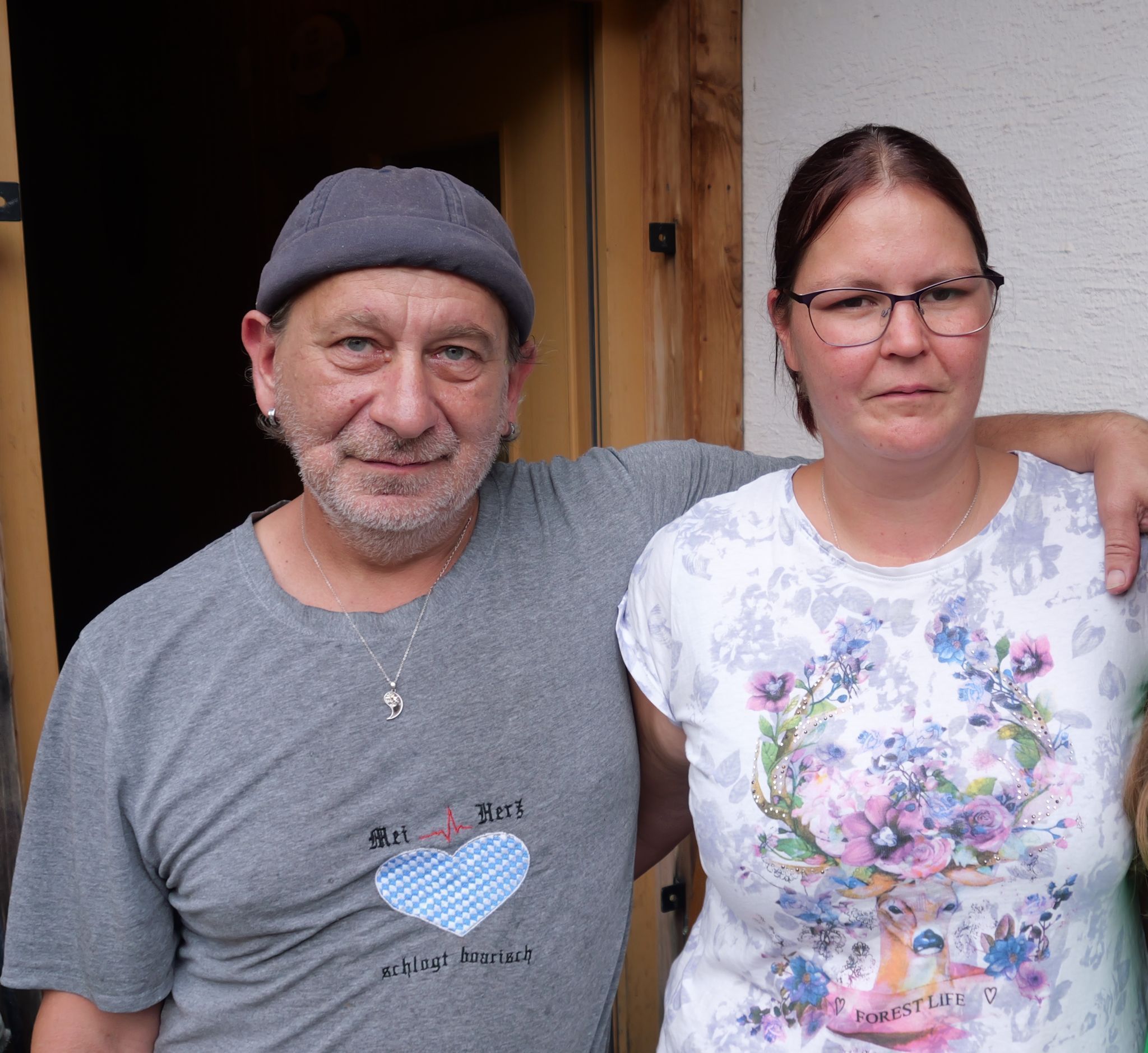 Hüttenpächter Nadine und Peter Müller freuten sich über die vielen Besucher.