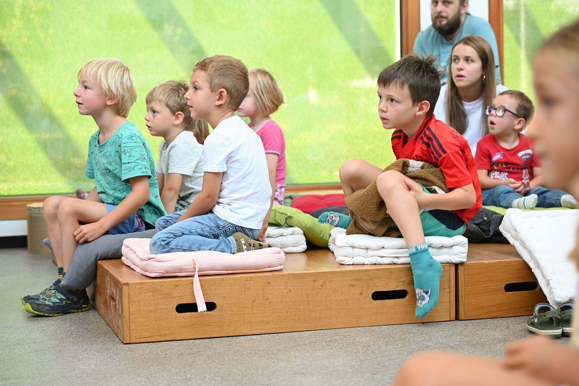 Auch die vielen Kinder tauchten ganz in das Piratenteuer mit ein.