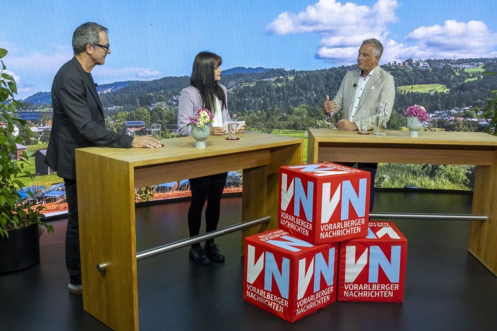 &#8220;Wie wird Wohnen wieder leistbar?&#8221; Ab 19 Uhr: VN-Sommergespräch mit Mario Leiter und Bernhard Ölz