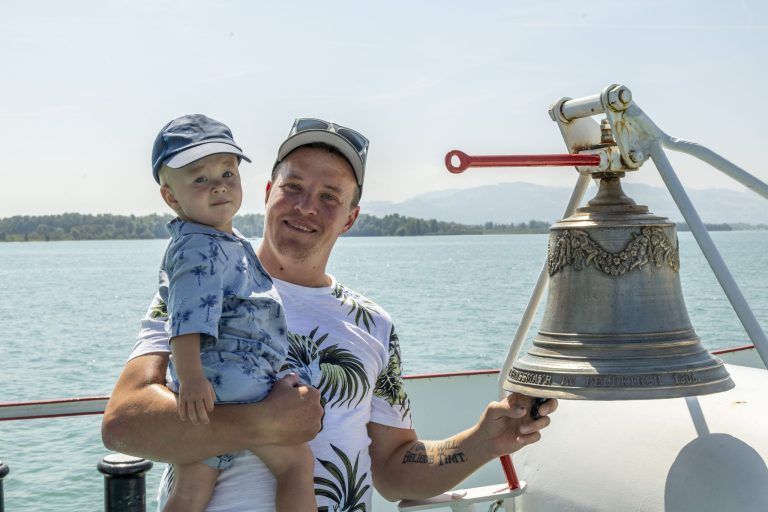 Zwischen Zaubertricks und besonderem Ausblick - VN-Familienschifffahrt begeistert Jung und Alt