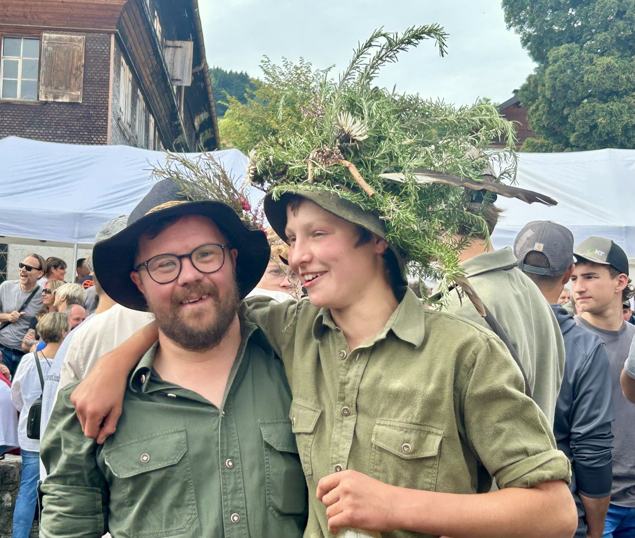 Beliebtestes Fotomotiv waren die beiden