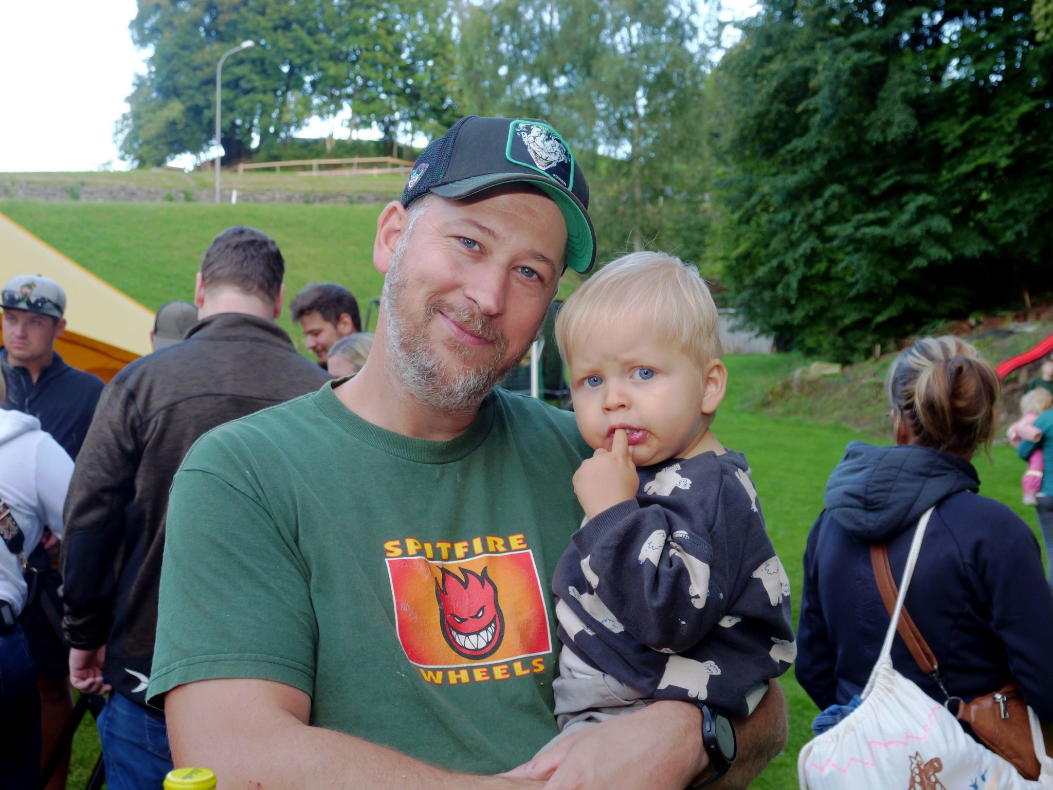 Pirmin und Luis hatten viel Spaß beim Sommerausklang in Gampelün.
