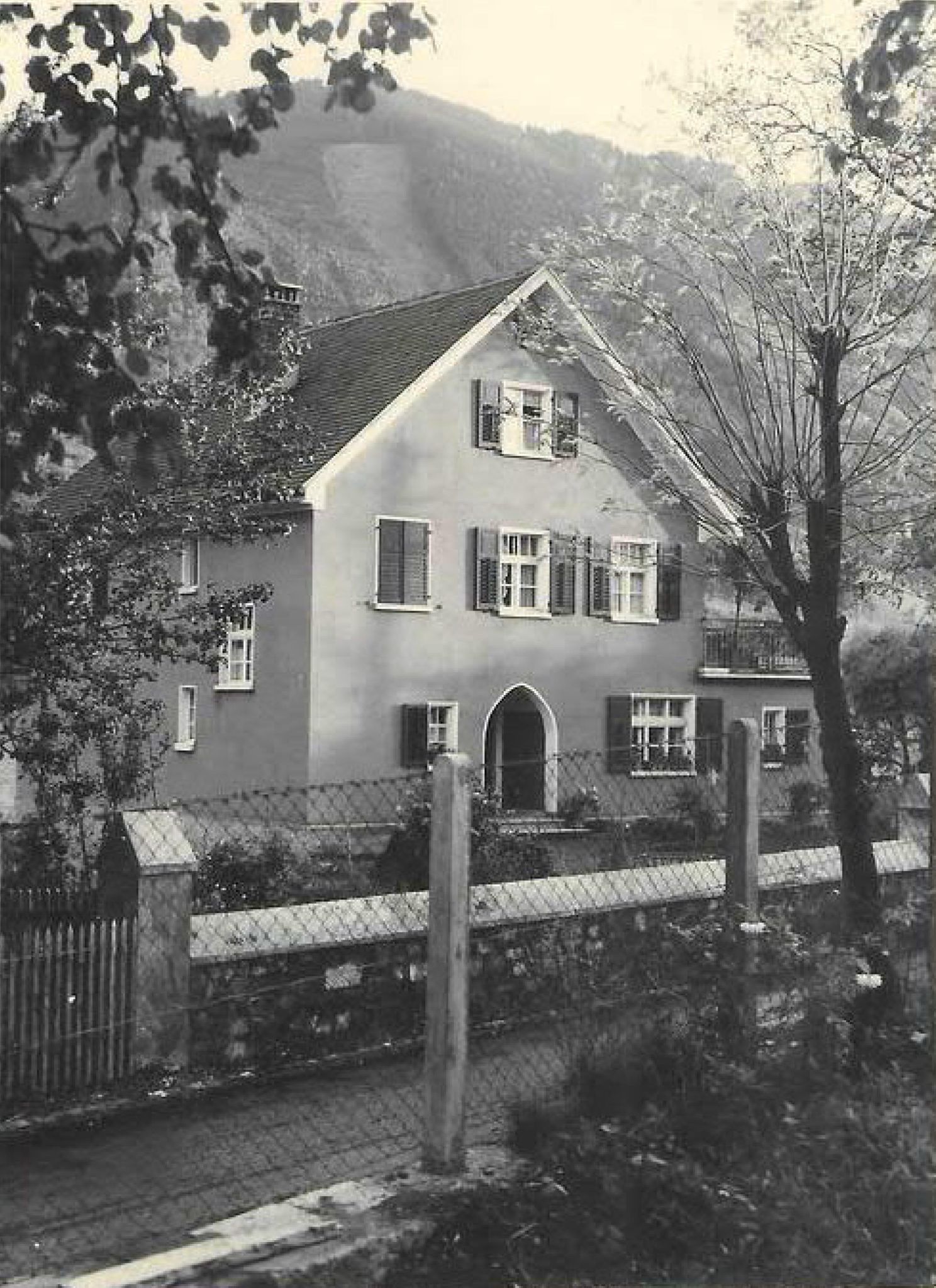 Das „Haus Mähr“ in der Salzmanngasse erinnert an Bürgermeister Andreas Josef Mähr (1945–1956). Foto: volare