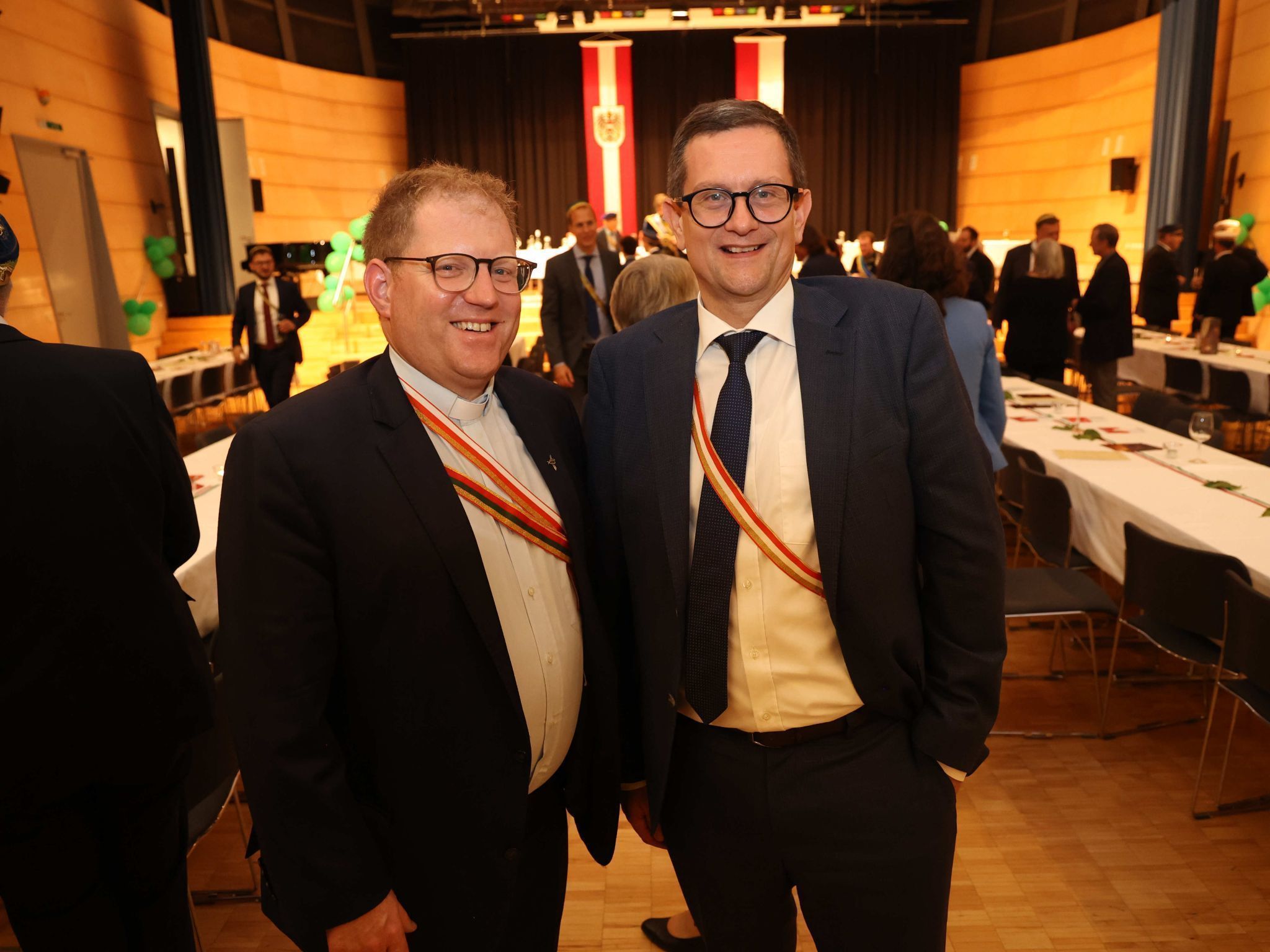 VCV-Seelsorger Fabian Jochum und 