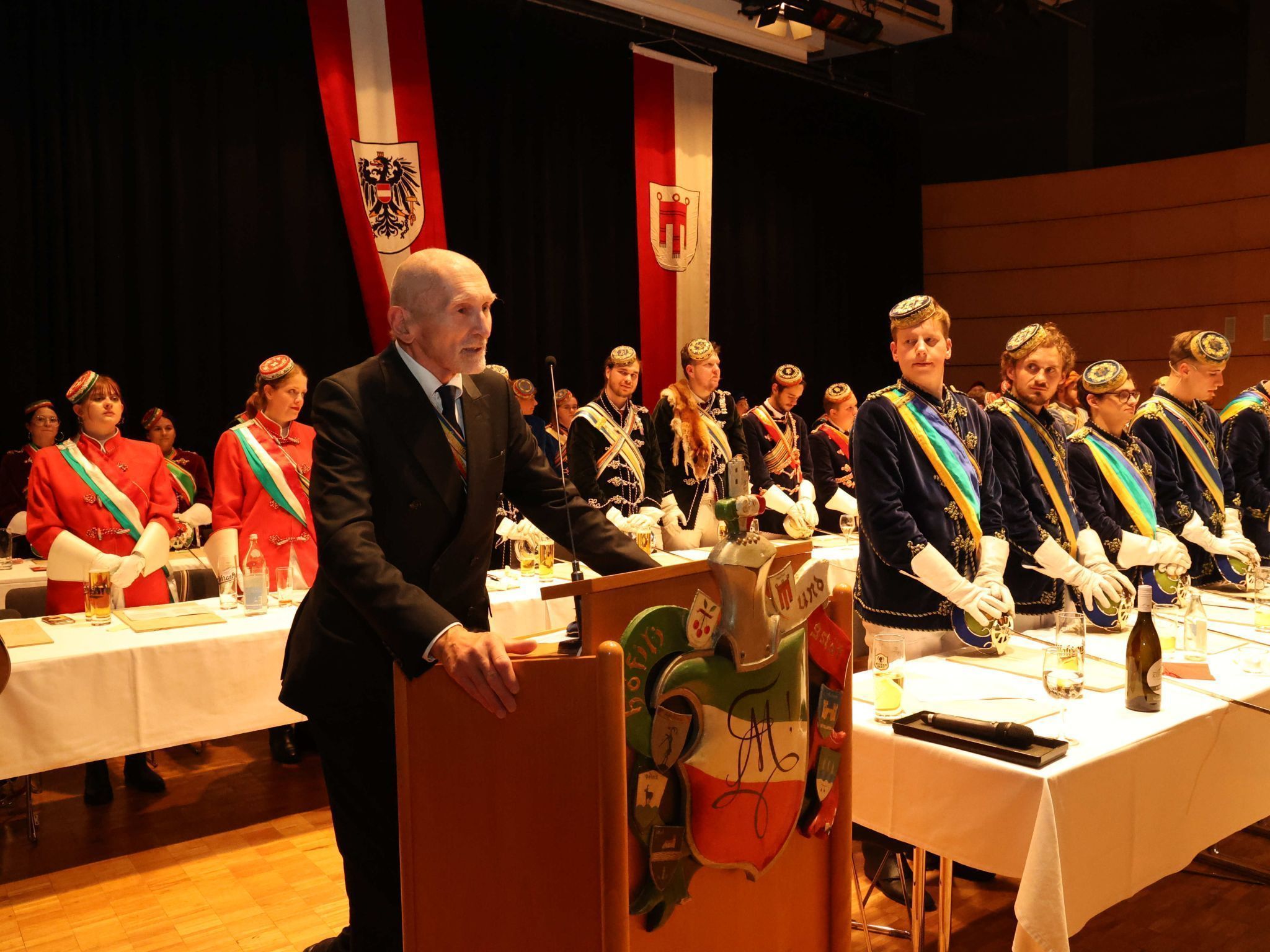 Ulrich Nachbaur bei seiner Festrede.