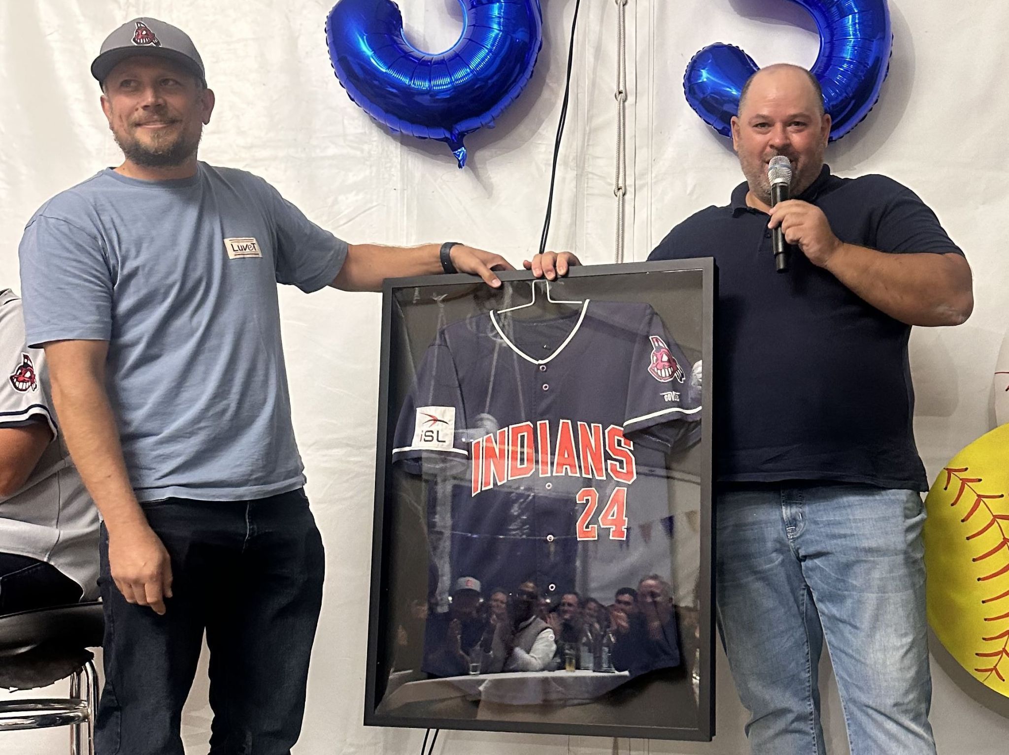 Michael „Solte“ Salzmanns Rückennummer 24 wird bei den Indians nicht mehr vergeben.