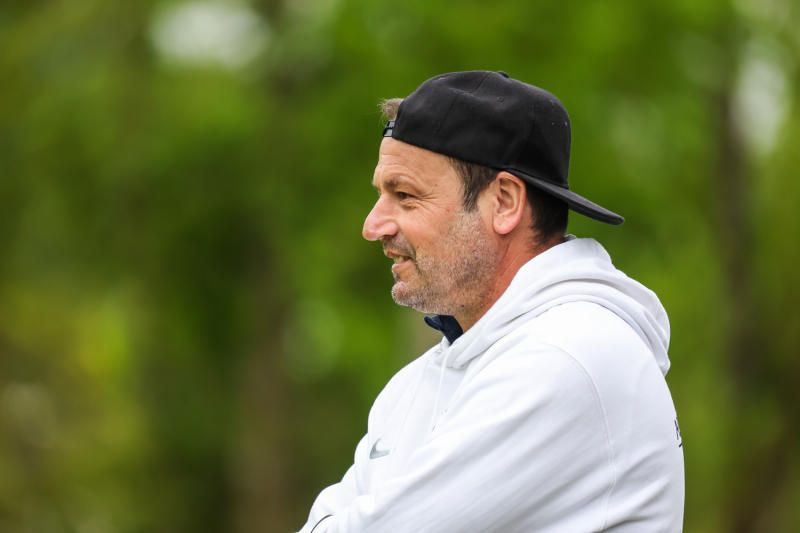 Trainer Herwig Klocker hat mit seinem Team drei Zähler eingeplant.STIPLOVSEK