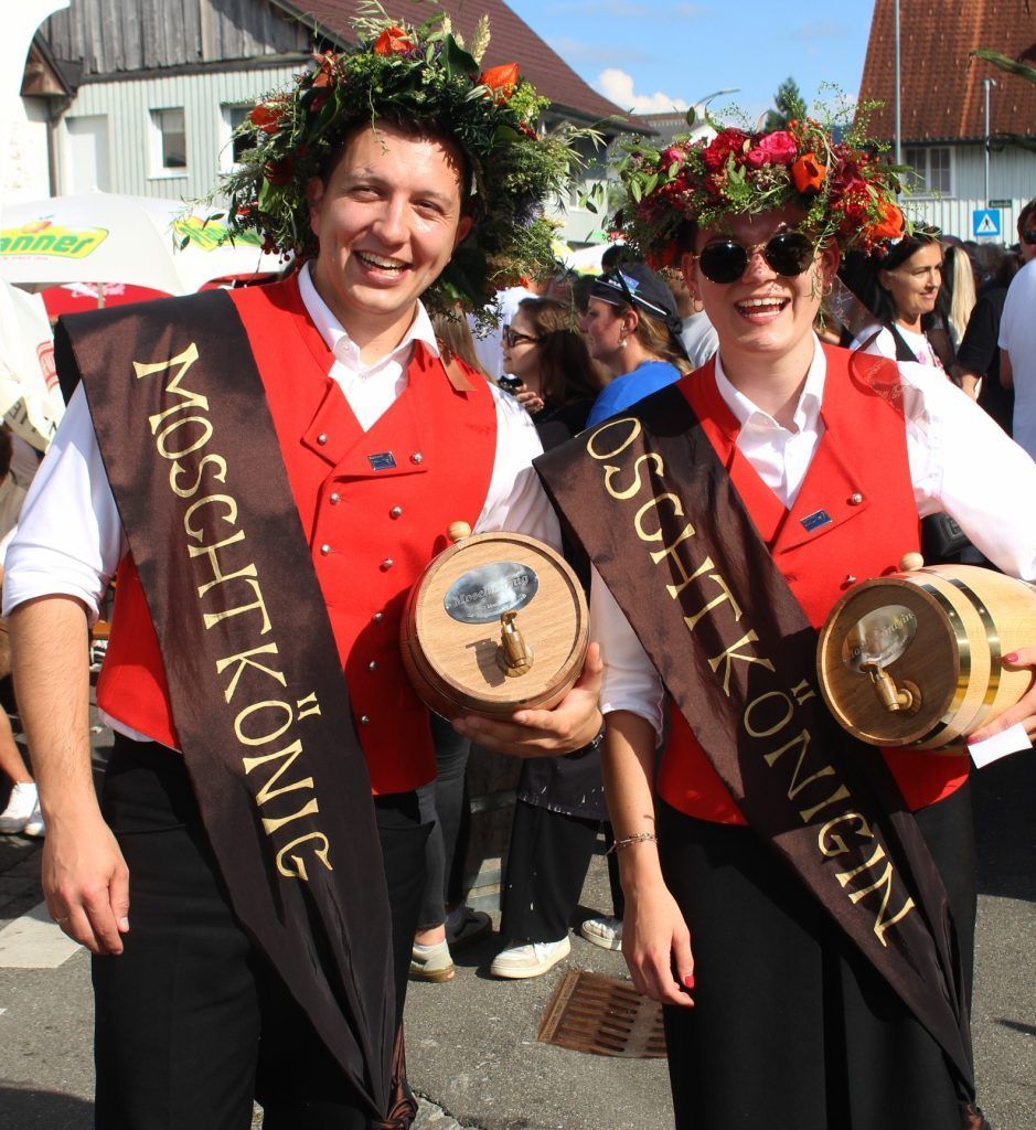 Lauterach kürte sein &#8220;Moscht-Königspaar&#8221;