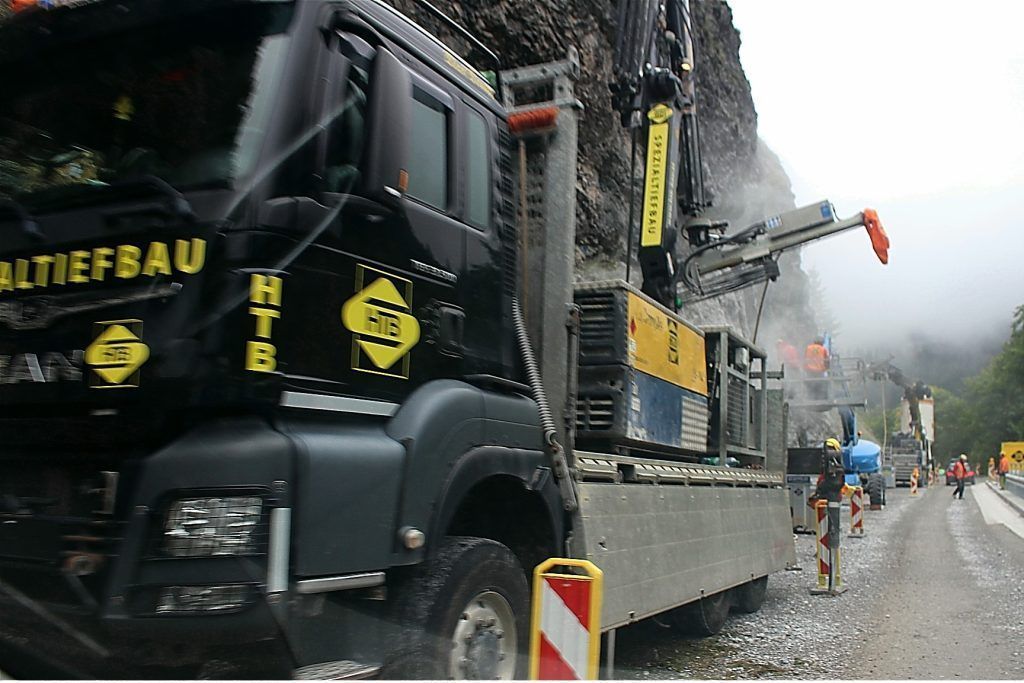 Bregenzerwaldstraße, die „ewige Baustelle“