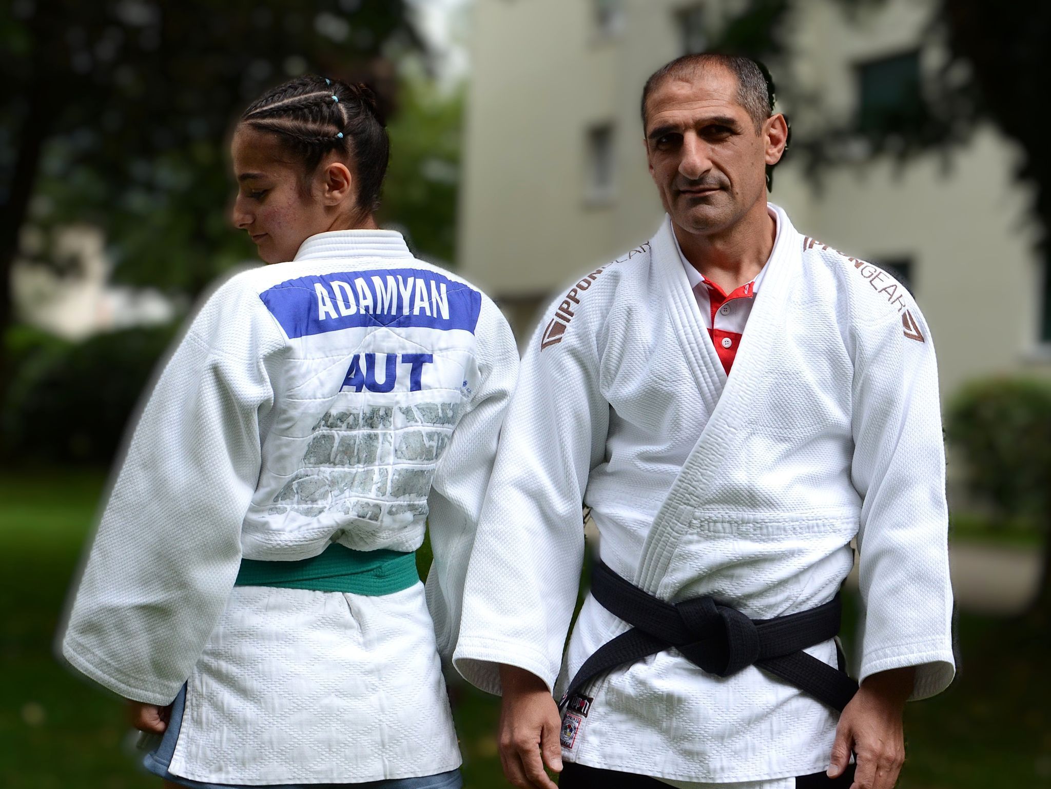Der Kampfsport Judo ist für Vater und Tochter zu einem Bestandteil ihres Alltags geworden. HRJ
