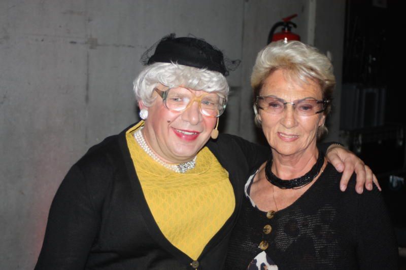 Christian Mair mit Waltraud. 