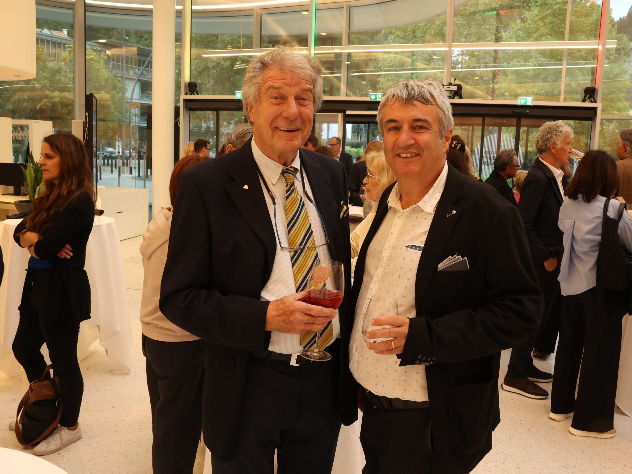 Rudi Morscher und Michael Tinkhauser.