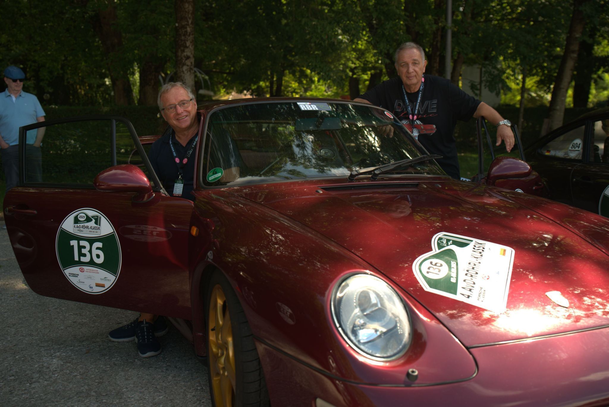 Die AvD-Röhrl-Klassik zu Gast im Ländle, von Donnerstag, den 4. September bis Samstag, 6. September 2025 starte am Festspielhaus in Bregenz die Rallye mit 170 historischen Porsches. (Bildergalerie)